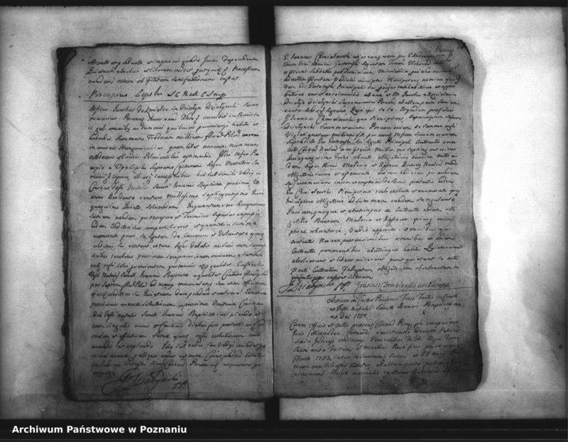 Obraz 13 z jednostki "Inscriptiones, resignationes [protocollon]"