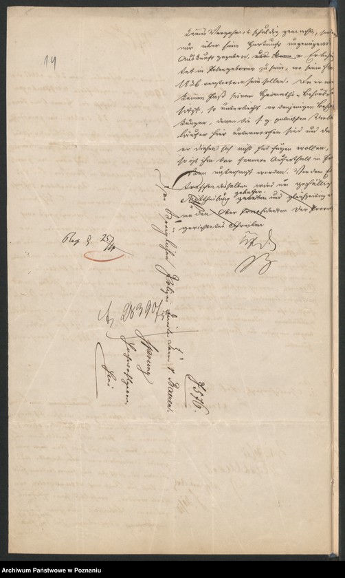 Obraz 18 z jednostki "A. betr. den polnischen Flüchtling Literaten Julius von Stephenhagen"