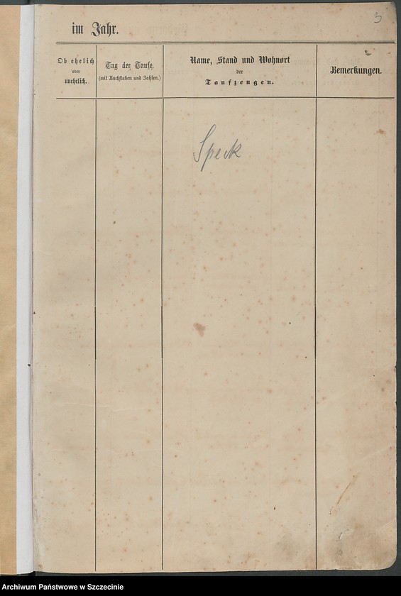 image.from.unit.number "Kirchenbuch. Speck (Mosty, now.)."