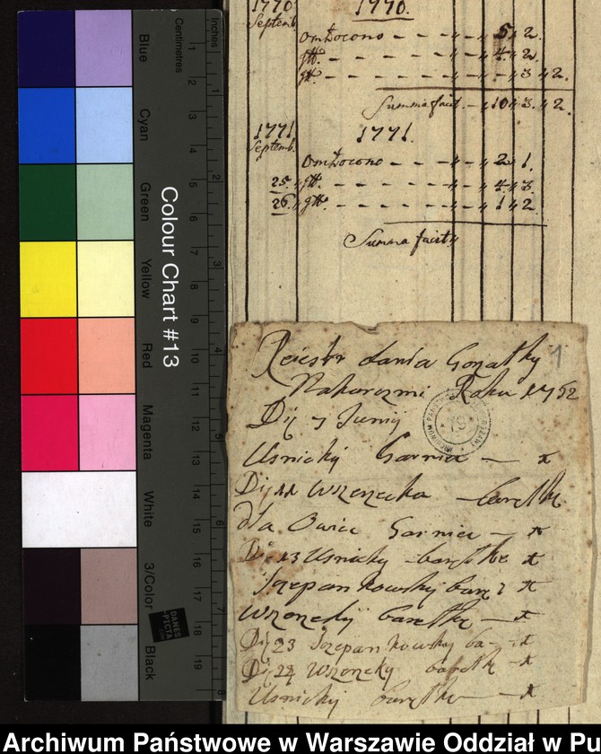 image.from.unit.number "Różne rachunki gospodarcze folwarku szczepankowskiego"