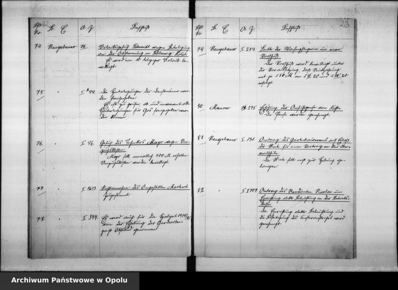 Obraz 16 z jednostki "Magistrats - Sitzungs - Protokoll-Buch 1920"