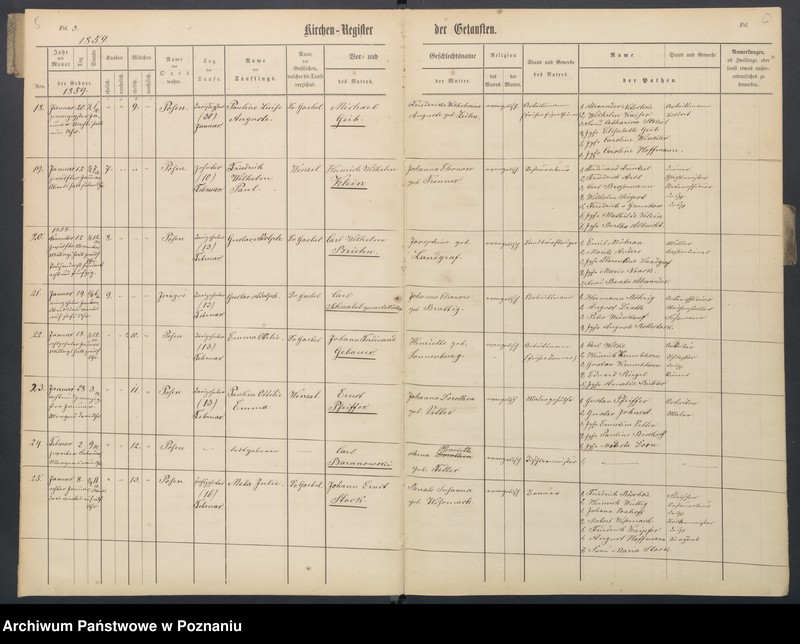Obraz 7 z jednostki "[Akta urodzeń i chrztów, ślubów, zgonów]"