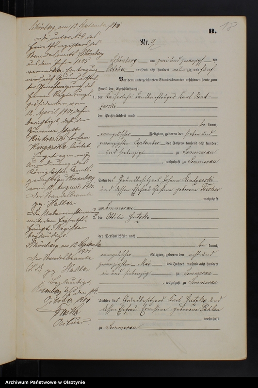 image.from.unit.number "Heiraths-Neben-Register Nr 1 - 19"