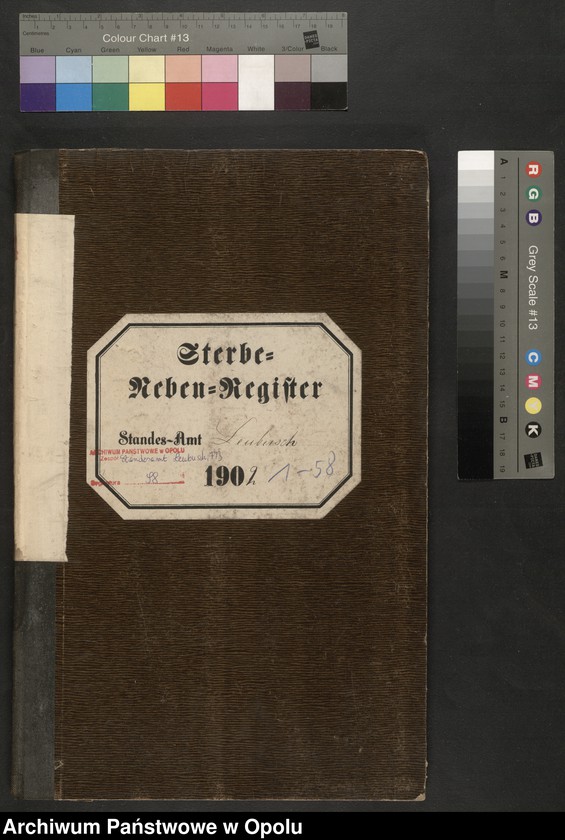 image.from.unit.number "Sterbe-Neben-Register Standes-Amt Leubusch 1902"