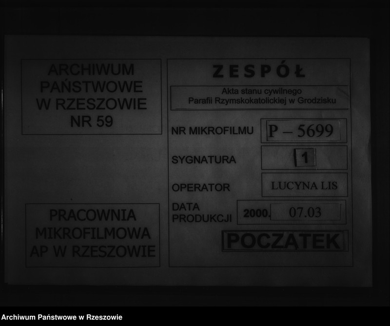 image.from.unit.number "Wypisy z ksiąg metrykalnych : zapowiedzi małżeństw, urodzeń i zgonów: Grodzisko, Grodzisko Dolne, Grodzisko Górne, Budy Łańcuckie, Chodaczów, Gwizdów, Laszczyny, Majdany, Wólka Grodziska i Zmysłówka za 1871 rok"