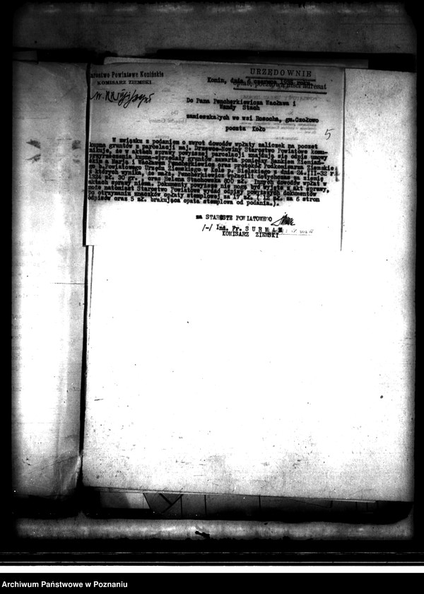 image.from.unit.number "Przewłaszczenie parcel z majątku Drzewce-Nowiny powiatu kaliskiego /parcelacja majątku/"