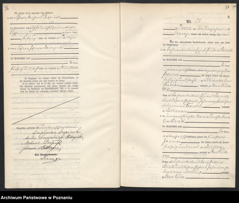 Obraz 16 z jednostki "Księga małżeństw"