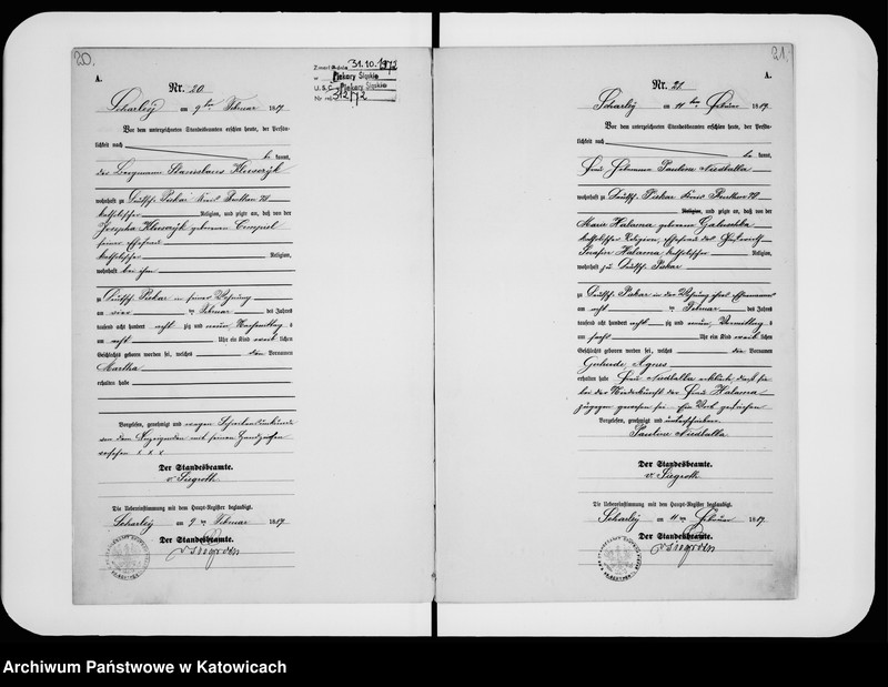 image.from.unit.number "Księga urodzeń nr 1-218"