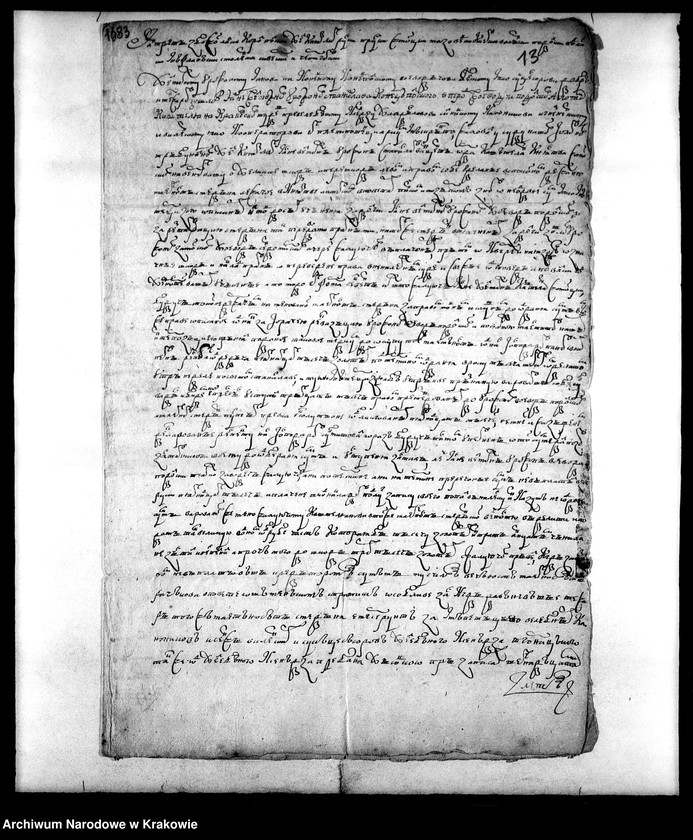 Obraz 15 z jednostki "Dobra obce: Mordwin i Makarycze w pow. pińskim w zastawie u Jerzego K. Chodkiewicza oraz zastawa dóbr Torczyce w woj. nowogrodzkim. M.in. dwa inwentarze dóbr Makarycze z 1680 i 1683 r.; kwit podymnego z 1678 r."