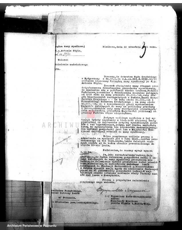 image.from.unit.number "Nadzór nad gospodarką w lasach majątku Henrykowo powiat leszczyński"