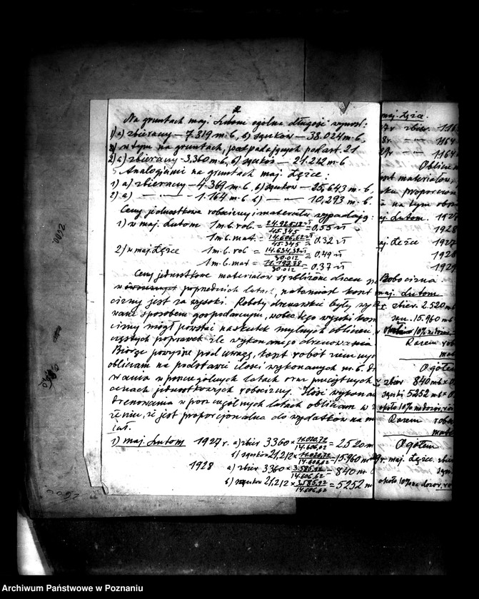 Obraz 10 z jednostki "Majątek Lutom powiatu międzychodzkiego parcelacja"