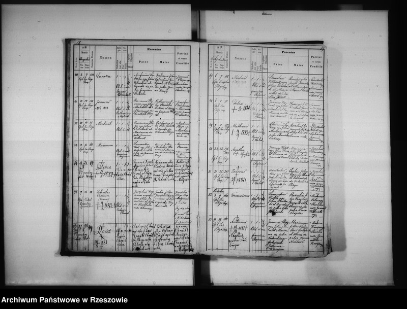 image.from.unit.number "Księga urodzeń Medynia Głogowska i Medynia Łańcucka"