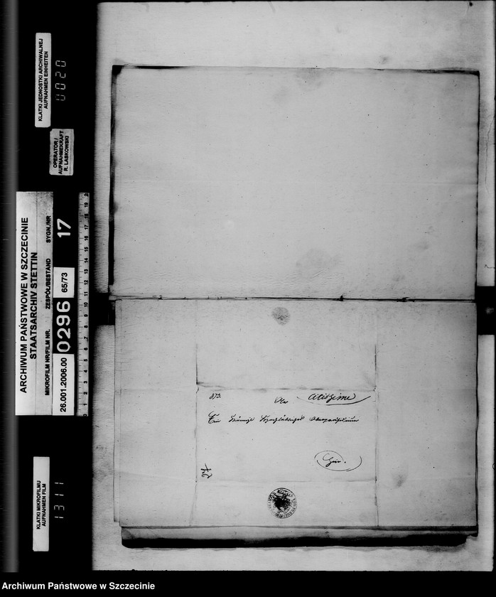 Obraz 19 z jednostki "Die Reisen hoher fürstlicher Personen durch die Provinz Pommern"