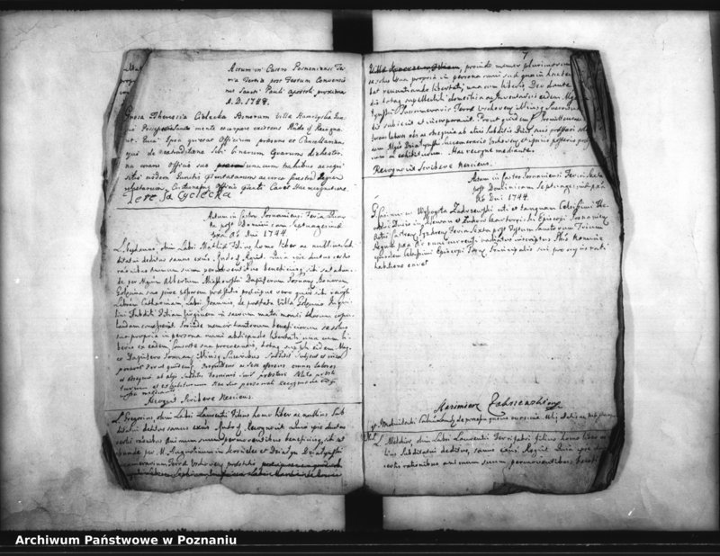 Obraz 8 z jednostki "Inscriptiones, resignationes [protocollon]"