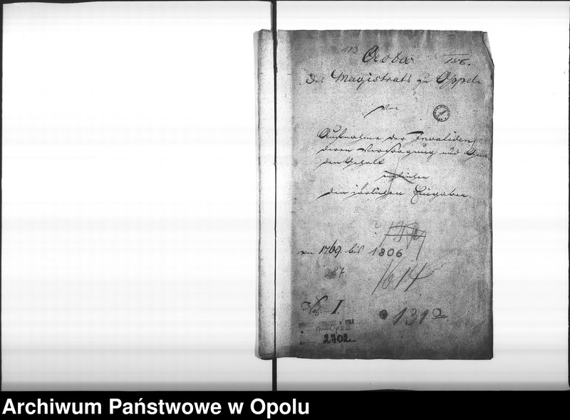 Obraz 4 z jednostki "Acta des Magistrats zu Oppeln von Aufnahme der Invaliden, deren Versorgung und Gnaden Gehalt ingleichen den jährlichen Eingaben von 1769 bis Vol. I"