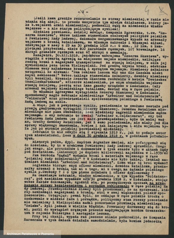 Obraz 12 z jednostki "Ogólne uwagi i spostrzeżenia dotyczące powstania wielkopolskiego."