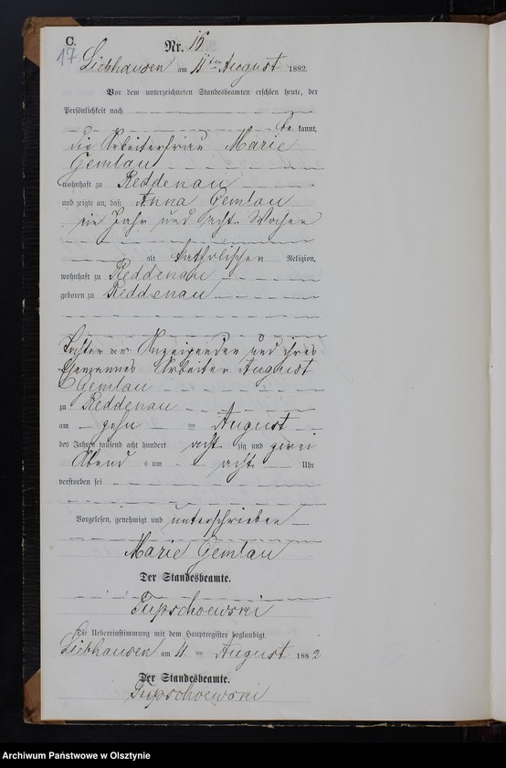 image.from.unit.number "Sterbe-Neben-Register Nr 1 - 32"