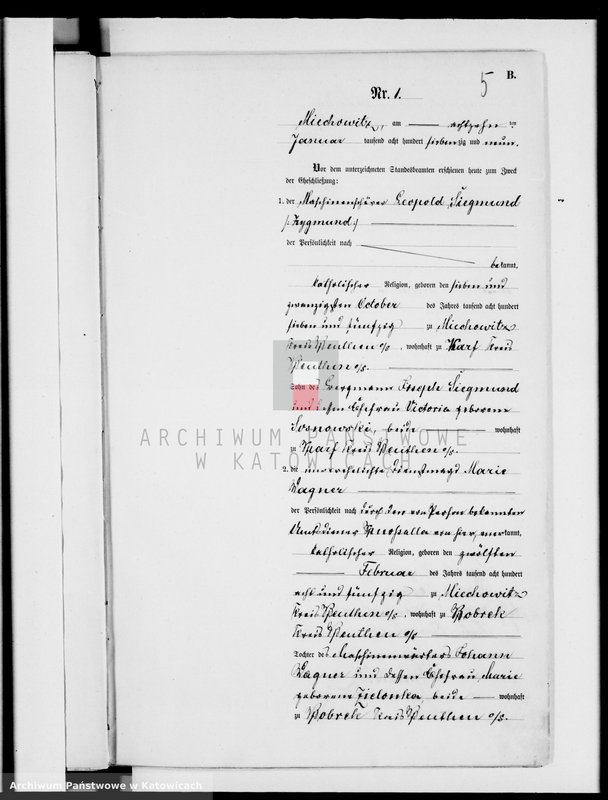 image.from.unit.number "Księga małżeństw za rok 1879 [nr 1 - 71]"