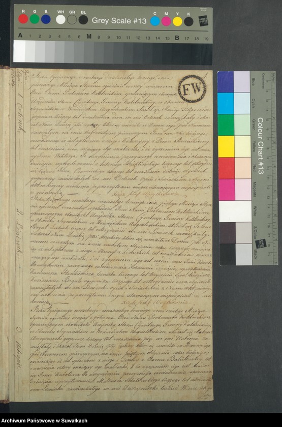Obraz 3 z jednostki "Akta Urodzenia Stanu Cywilnego Gminy Kaletnickiey, od 1-go dnia Stycznia do ostatniego dnia Grudnia Roku 1823"