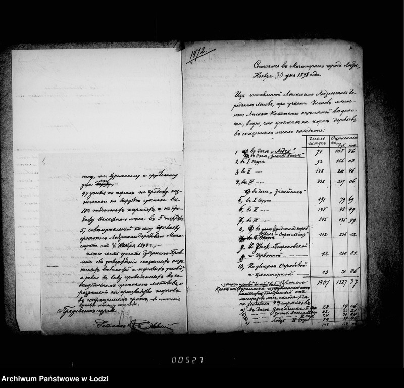 Obraz 8 z jednostki "O vyrubke i prodaži derevev v lodzinskich gorodskich lesach"