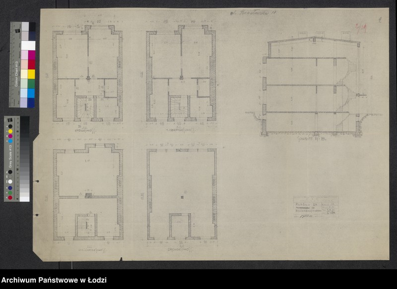 Obraz 2 z jednostki "Budynek mieszkalny przy ulicy Brasławskiej w Łodzi - projekt przebudowy"