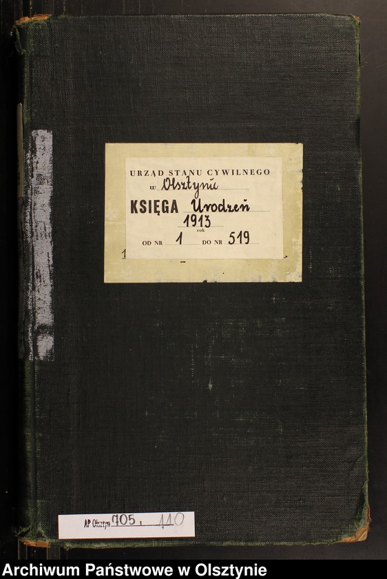 image.from.unit.number "Geburts-Haupt-Register Tom I, Nr 1-519"