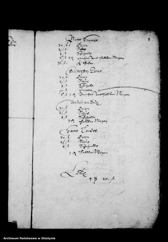 image.from.unit.number "Kirchen-Rechnung der Stadt Deutsch Eylau"