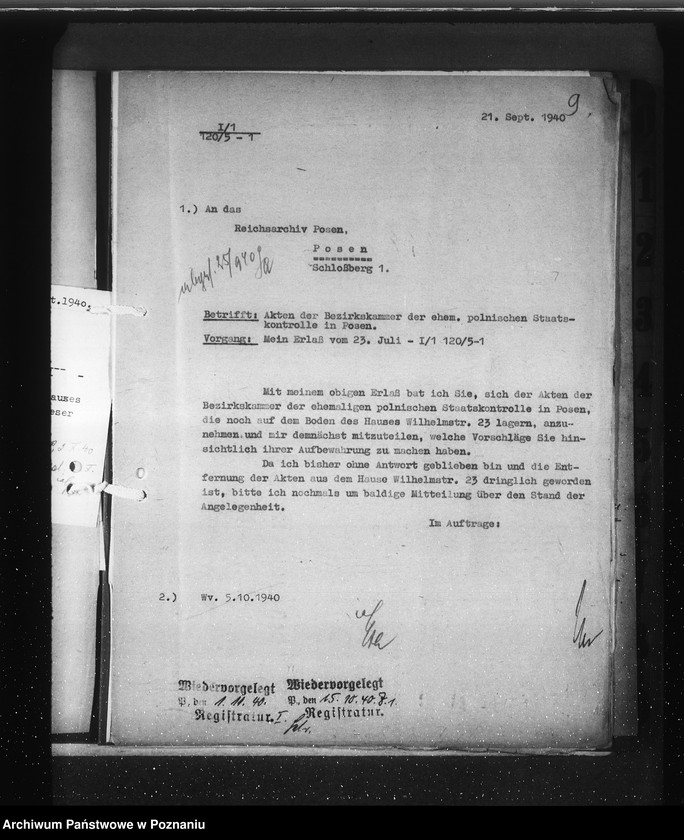 Obraz 13 z jednostki "Vorgänge über Makulatur"