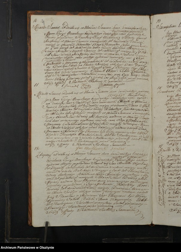 image.from.unit.number "Akta Urodzenia, Zeyscia y Małżeństw Gminy Janowskiey Powiatu Przasnyskiego Gubernij Płockiey 1839"
