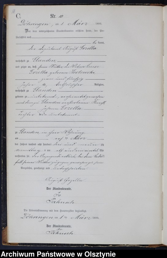 image.from.unit.number "Sterbe-Neben-Register Nr 1 - 65"