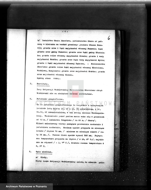 Obraz 10 z jednostki "Operat urządzeniowy lasów ordynacji Wróblewa Przem. Hr. Kwileckiego 1931-1941"