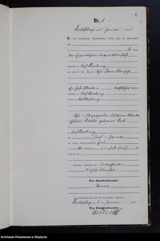image.from.unit.number "Sterbe-Neben-Register Nr 1 - 134"