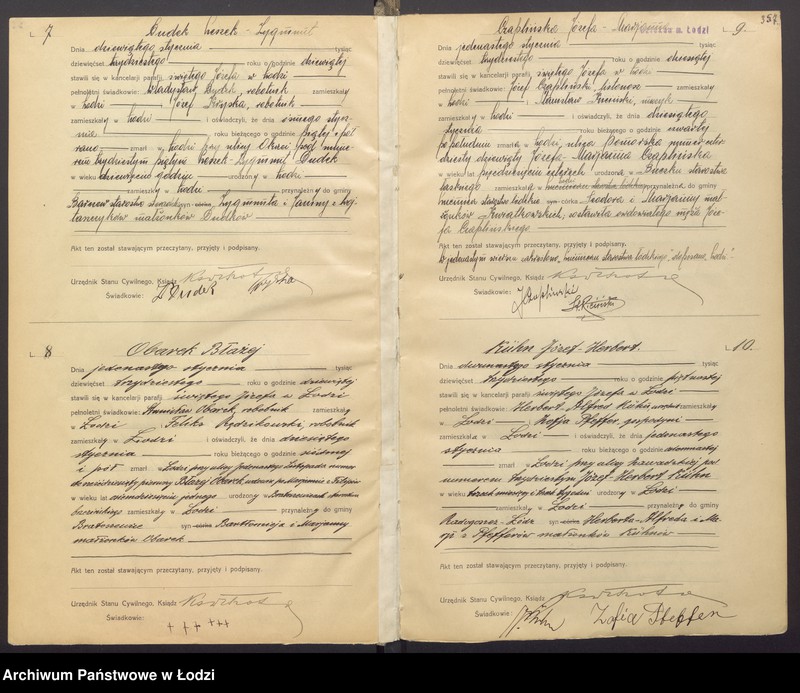 Obraz 5 z jednostki "Akta zgonów"