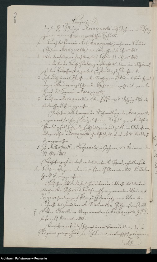 Obraz 11 z jednostki "A. betr. Julian Moraczewski, Haussuchung auf dem Gute Orchowo"