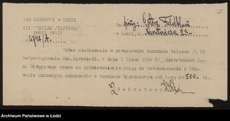 Obraz 9 z jednostki "Estera Feldblum- sklep kolonialny"