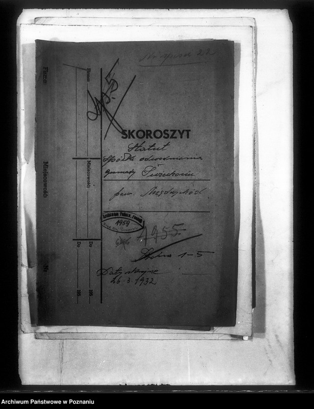 Obraz 4 z jednostki "Statut spółki odwodnienia w Świechocinie powiat międzychodzki"