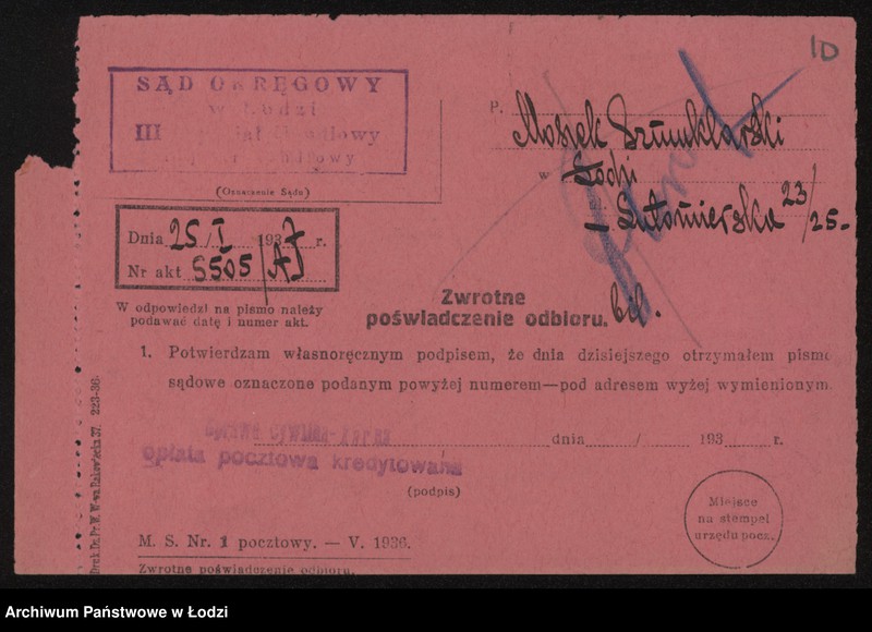 Obraz 12 z jednostki "Moszek Szmuklerski- handel bydłem i sprzedaż mięsa"