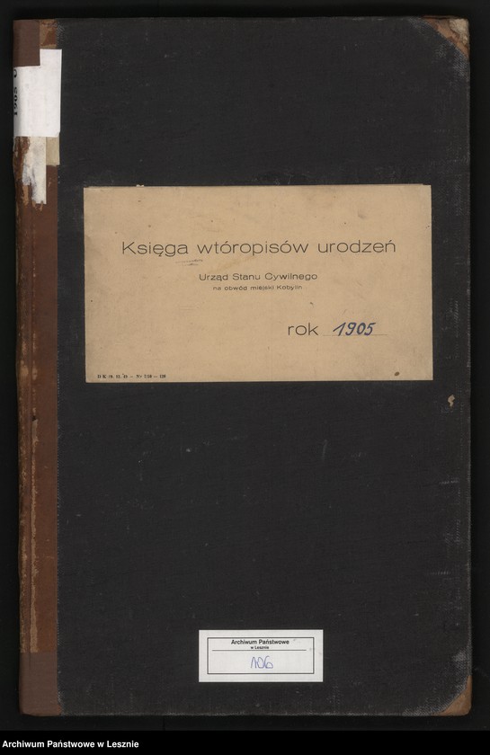 Obraz 2 z jednostki "[Księga urodzeń]"