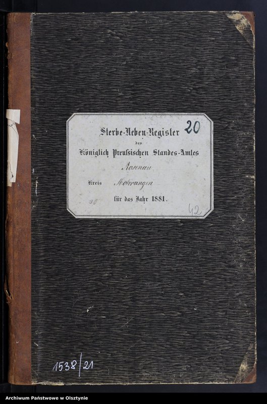 image.from.unit.number "Sterbe-Neben-Register Nr 1 - 41"