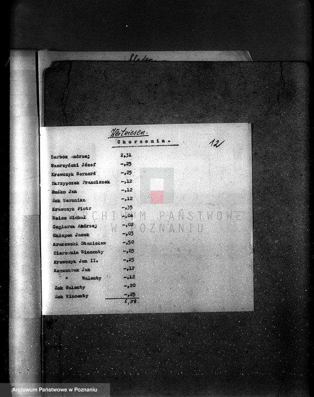 Obraz 16 z jednostki "Wykaz lasów powiatu wolsztyńskiego według stanu z dnia 1 I 1937 r."