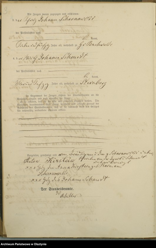 Obraz 5 z jednostki "Heiraths-Haupt-Register Nr 1 - 25"