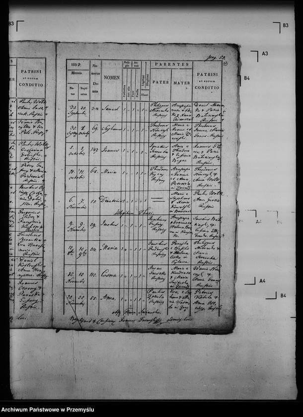 image.from.unit.number "[Kopie ksiąg metrykalnych parafii Zawadka z filią Kamionka (dekanat Jaśliska)]"