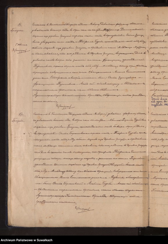 image.from.unit.number "Księga akt urodzeń, małżeństw i zgonów za 1908 r. [parafii rzymskokatolickiej w Kaletniku]"