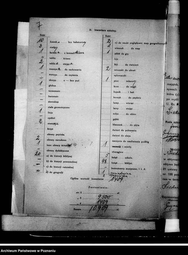 Obraz 11 z jednostki "Szkoła Powszechna- Siedmiorogów"