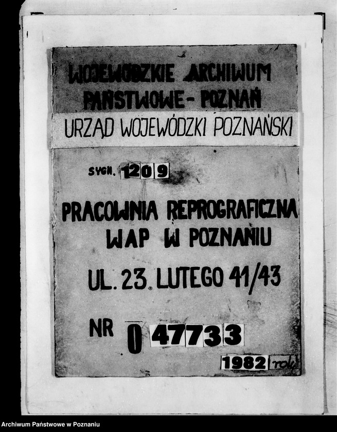 Obraz 1 z jednostki "/Towarzystwo dla Zwalczania Gruźlicy na Województwo Poznańskie w Poznaniu/"