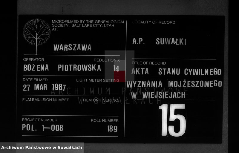 image.from.unit.number "Dokumenty k aktam o brakosočetavsichsja Evreev za 1896 god Vejsejskogo Božničnogo Okruga Sejnskogo Uezda"
