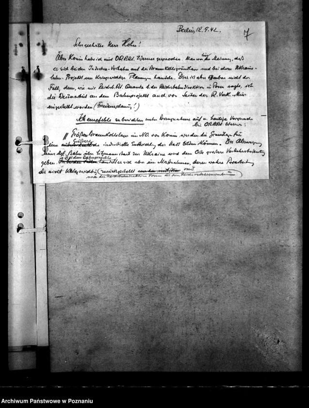 Obraz 11 z jednostki "Wirtschaftsplan Hohensalza (Inowrocław)"