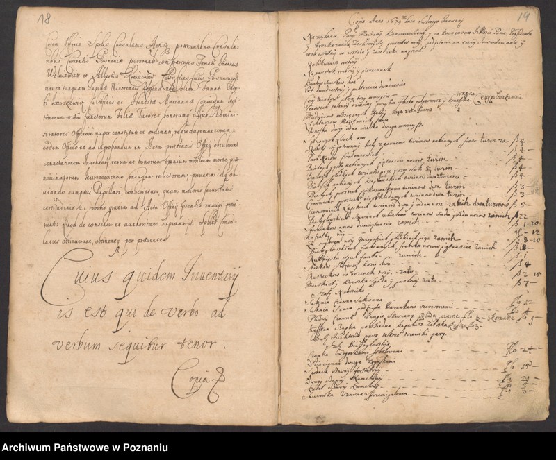 Obraz 14 z jednostki "Protocolon actorum officii consularis Posnaniensis."