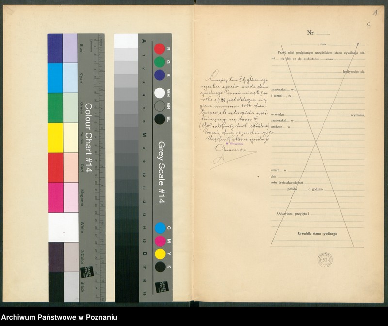 Obraz 3 z jednostki "Księga miejscowa zgonów tom V [Rejestr główny zgonów]"