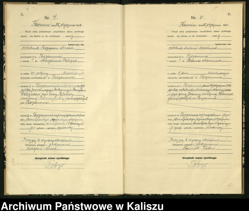 Obraz 6 z jednostki "[Księga zgonów]"